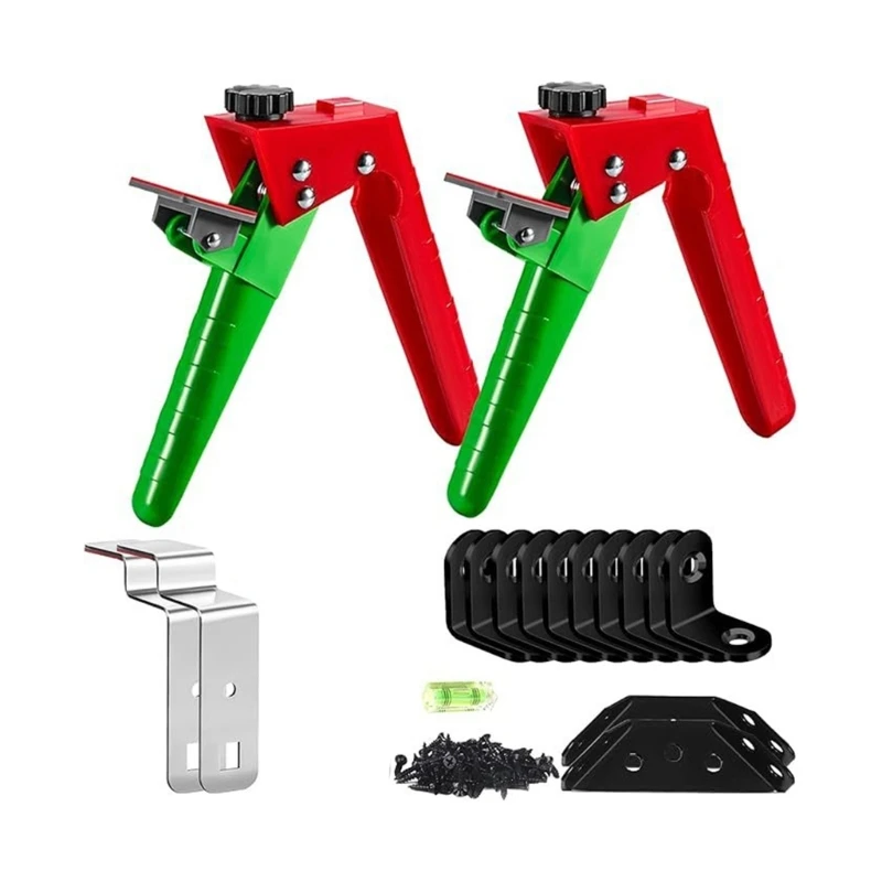 Easy to Use Adjustable Clamp for Installing Drawer Front Panel Woodworking Jig Tool Cabinet Face Frame Clip Daily Use 601A