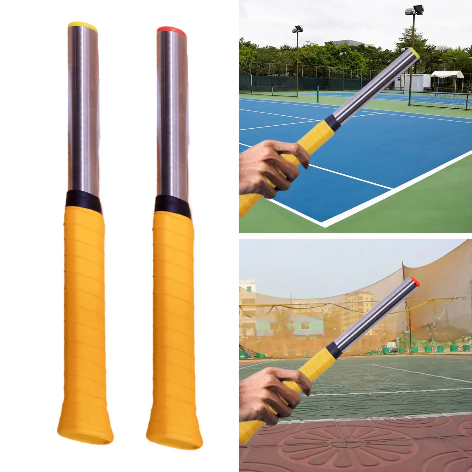 Badminton Racket Swing Trainer Improved Tempo Strength Badminton Practice