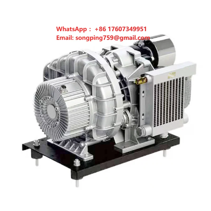 NF Low Noise AC380 4KW Forced air Cooling Electric City Bus Oil-free Scroll Air-cooled Air Compressor