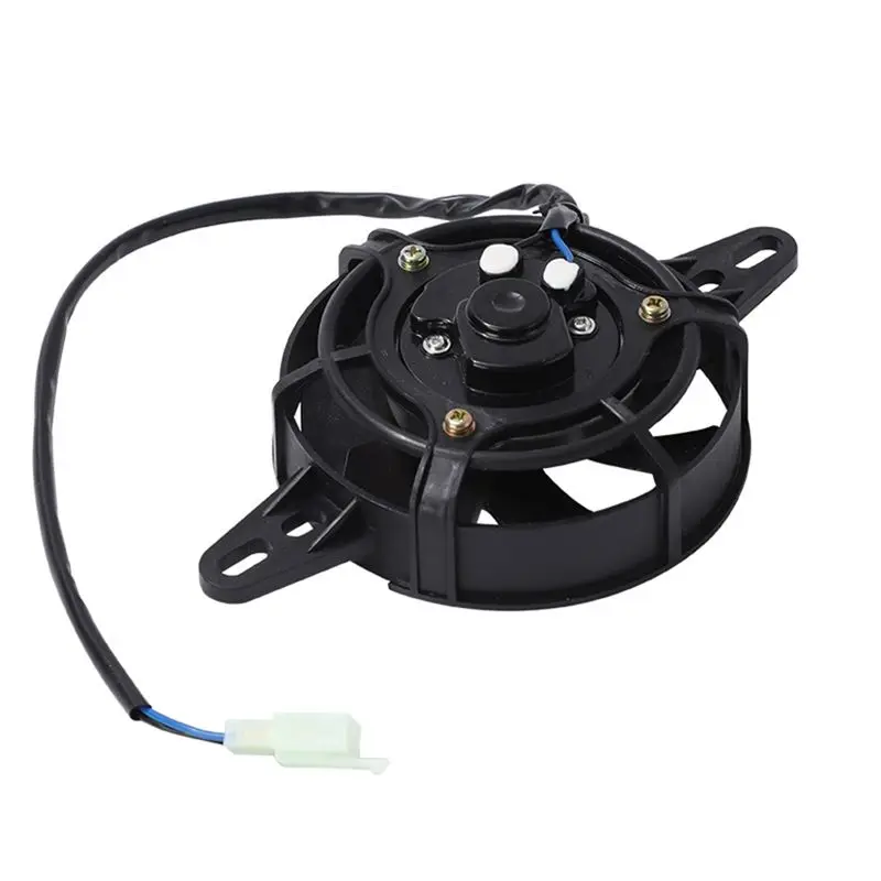A30F-Fan Motorcycle Accessories 250Cc Dirt Bike For Kawasaki Honda ATV Motocross Radiator Cooling Fan