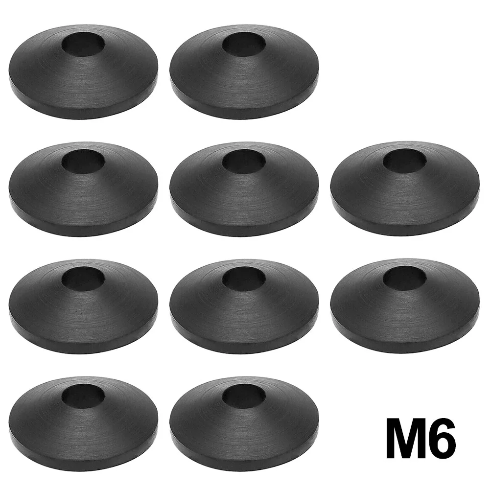 10pcs Rubber Components For Toilet For Seat Fixing With -M6 And M8 Compatibility For Water Tank Seal Applications