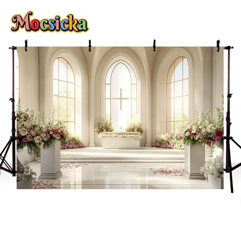 Mocsicka Photography Backdrops Wedding Party Floral Vintage Backgrounds Adult Maternity Couples Portraits Studio Props Photo