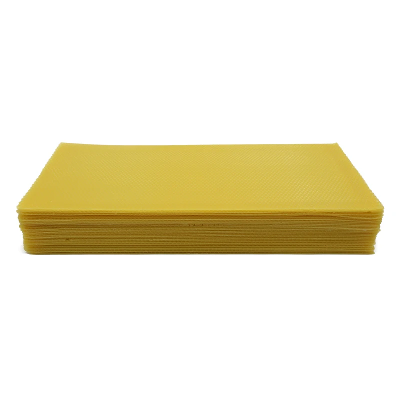 

30pcs Honeycomb Wax Frames Beehive Base Sheets Beekeeping Foundation Honey Hive Equipment Bee Supplies