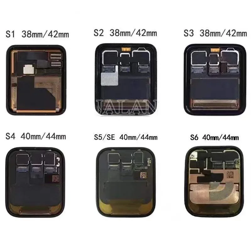 Original LCD Screen for Watch Series 1 2 3 4 5 6 7 8 9 10 SE Ultra 38/42/40/44/41/45 Mm Touchscreen Digitizer Assembly Repair