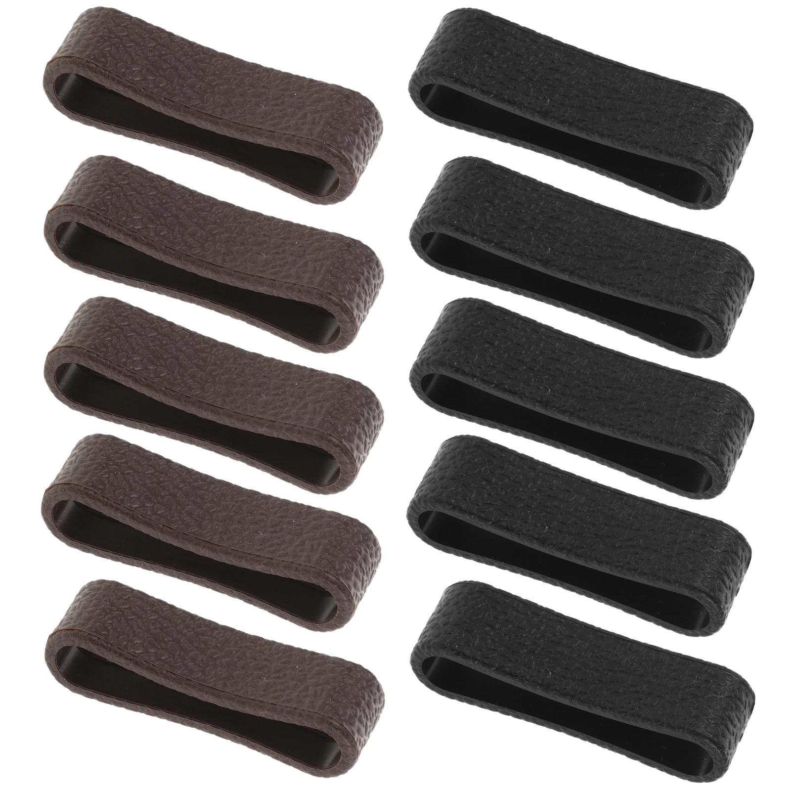 

20pcs Ring Accessories Durable Band Loops Loop Belt Retainers for Wide Buckle Belts Fixing Connectors