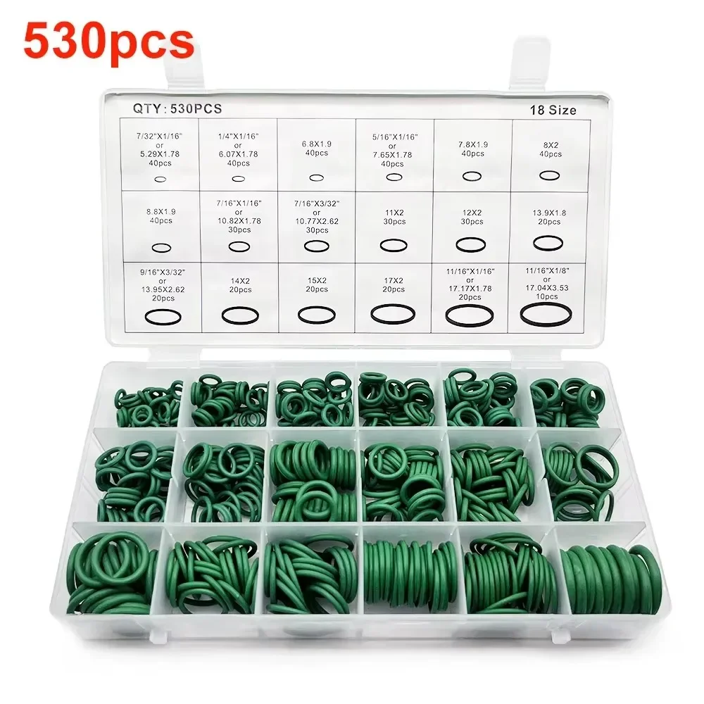 

O-Ring Assortment Kit Set Nitrile Rubber High Pressure O-Rings NBR Sealing Kit for Plumbing Automotive and Faucet Repair O-Rings