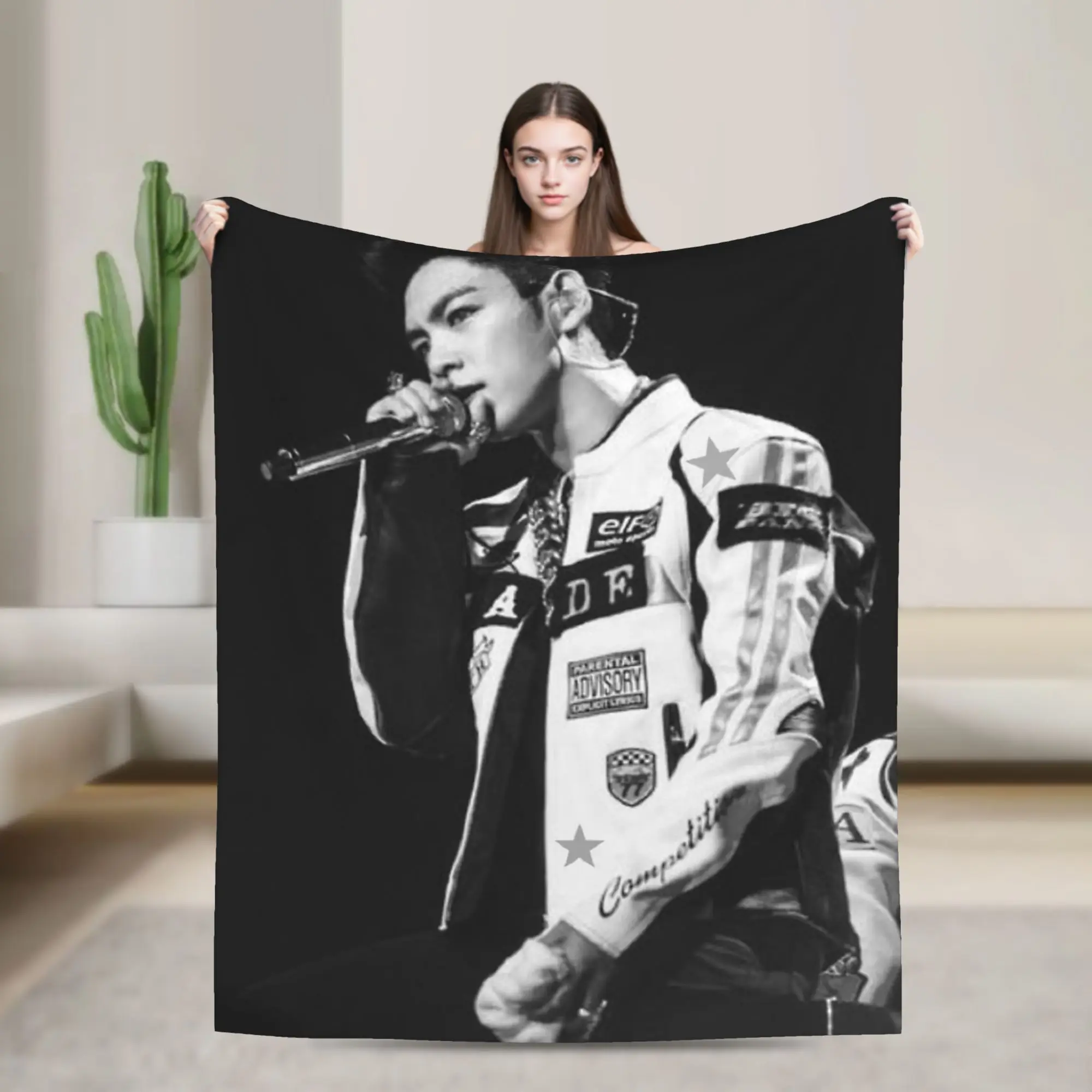 

T.O.P Made Series Blanket Flannel Novelty Breathable Throw Blankets for Bed Sofa Decoration
