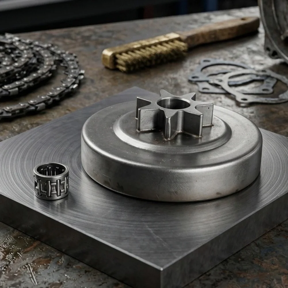 Chain Wheel for For MS240 For MS260 024 026 Chainsaw 325 Pitch 7 Tooth 11216402000 1121 640 2000 Silver Metal Sprocket