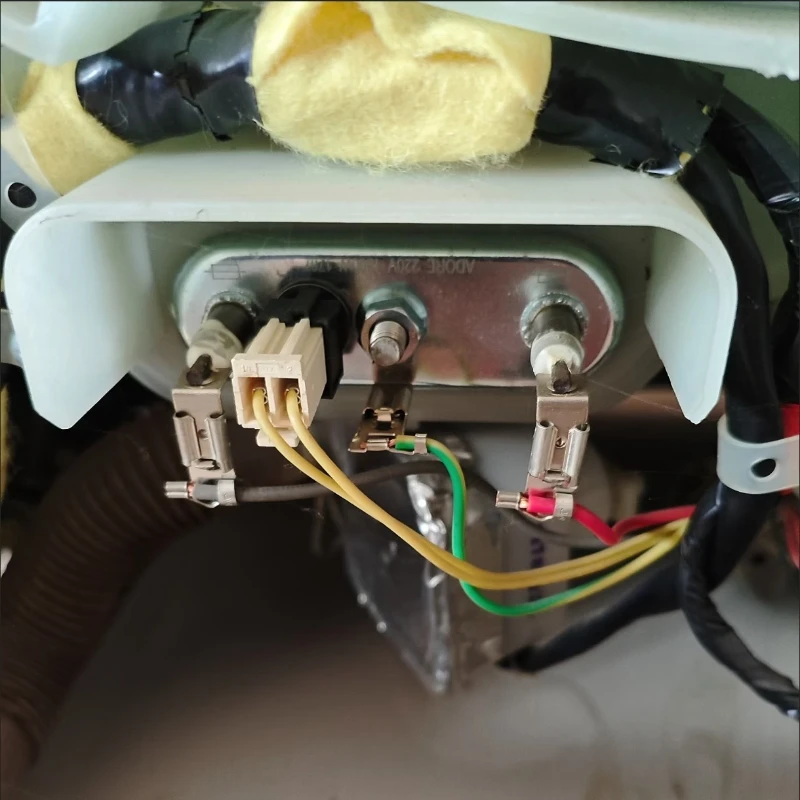 1 unidad nueva de calentadores eléctricos con sensor de temperatura para lavadoras de tambor Sanyo Whirlpool