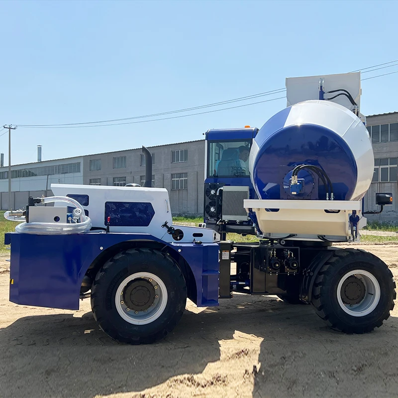 YG Factory Price Concrete Mixer Machine Self Loading Concrete Mixer 4 m³ New Machine for Sale