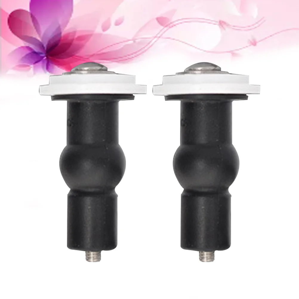 

2Pcs Toilet Lid Expansion Screw Sturdy Plastic Construction Rapid Installation Downlock Nuts Replacement Expansion Screw