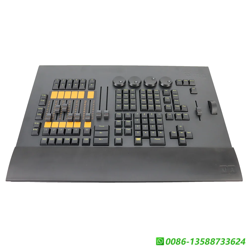 Imagem -02 - Command Wing Controller For Stage Lighting Dmx Moving Head Software Connect Versão Mais Recente 2048 Parâmetros Fader Wing