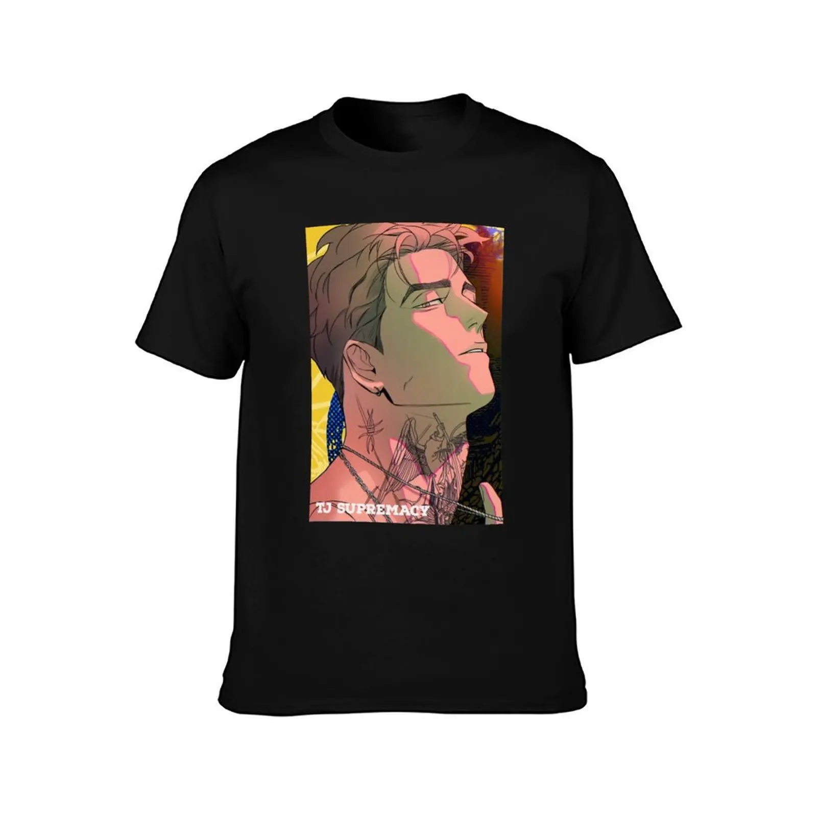 TJ Taejoon Wet sand T-Shirt Casual Soft Cotton Short Sleeve Tee T-Shirt