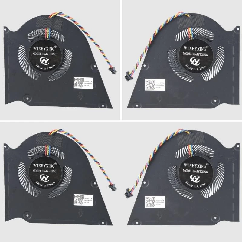 652F Replacement Laptops Cooling Fan DC12V 0.28-0.5A 4Pin CPU GPU Radiators for ROG Z