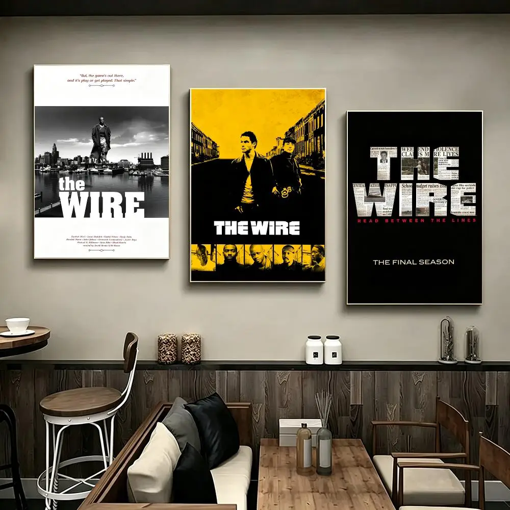 Drama The Wire Poster Poster HD Printing Modern Minimalist Style Wall Art Home Decor For Office Bedroom Gift