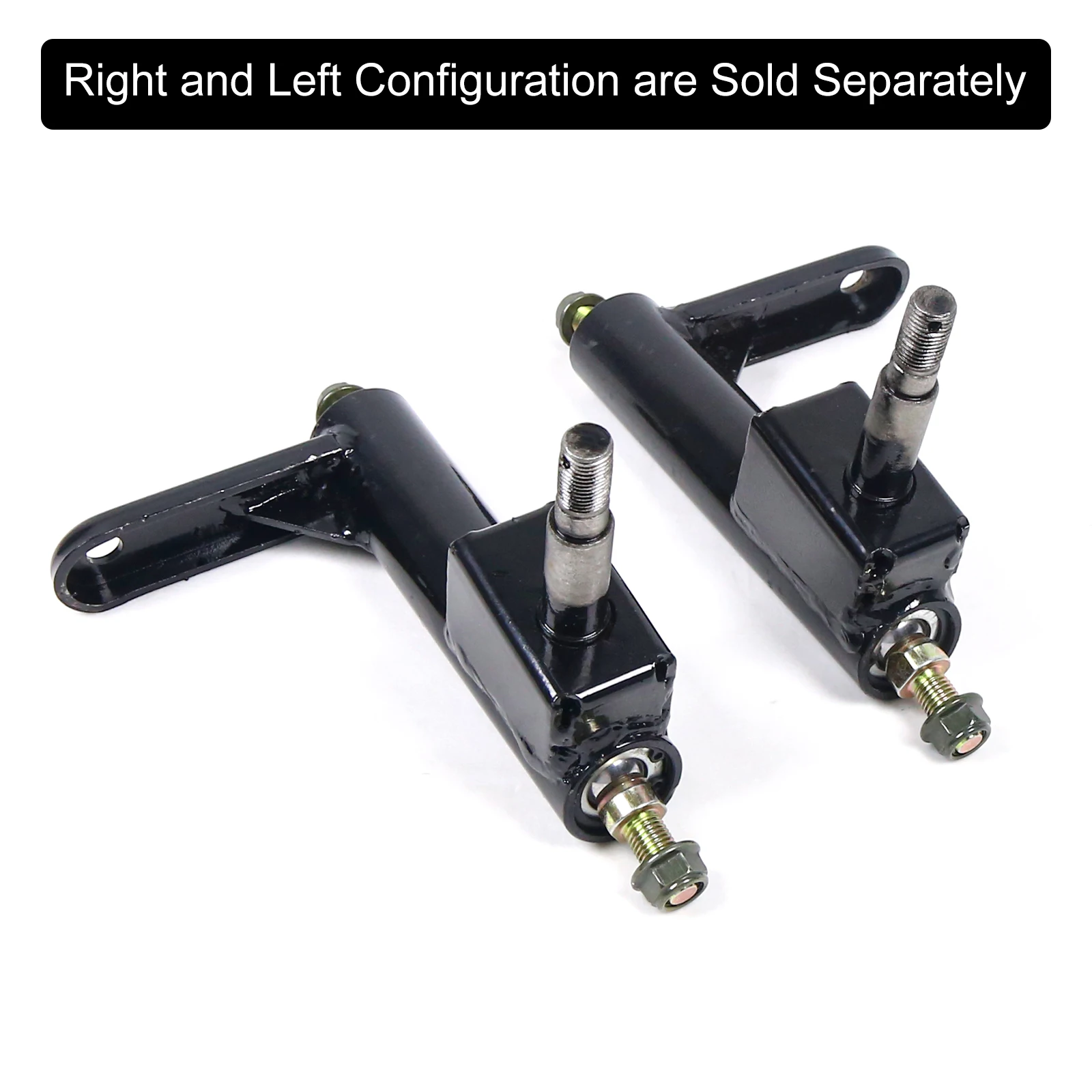 Left Spindle Steering Knuckle for the Coleman KT196 Go-Karts
