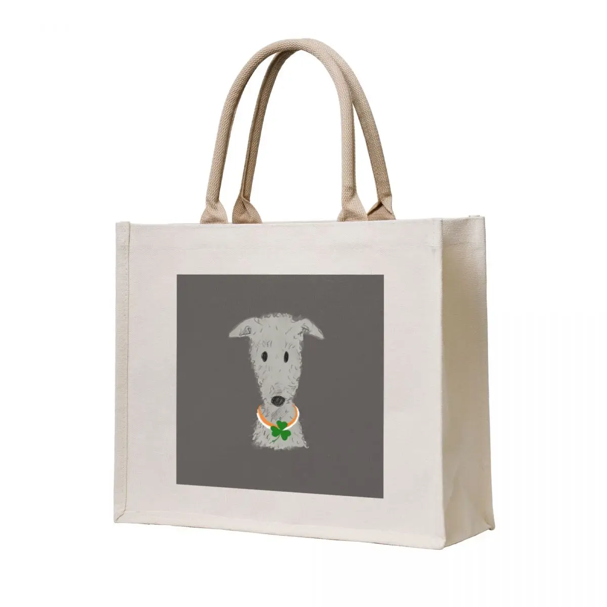 

Irish Wolfhound Tote Bag tote men Women's custom personalized