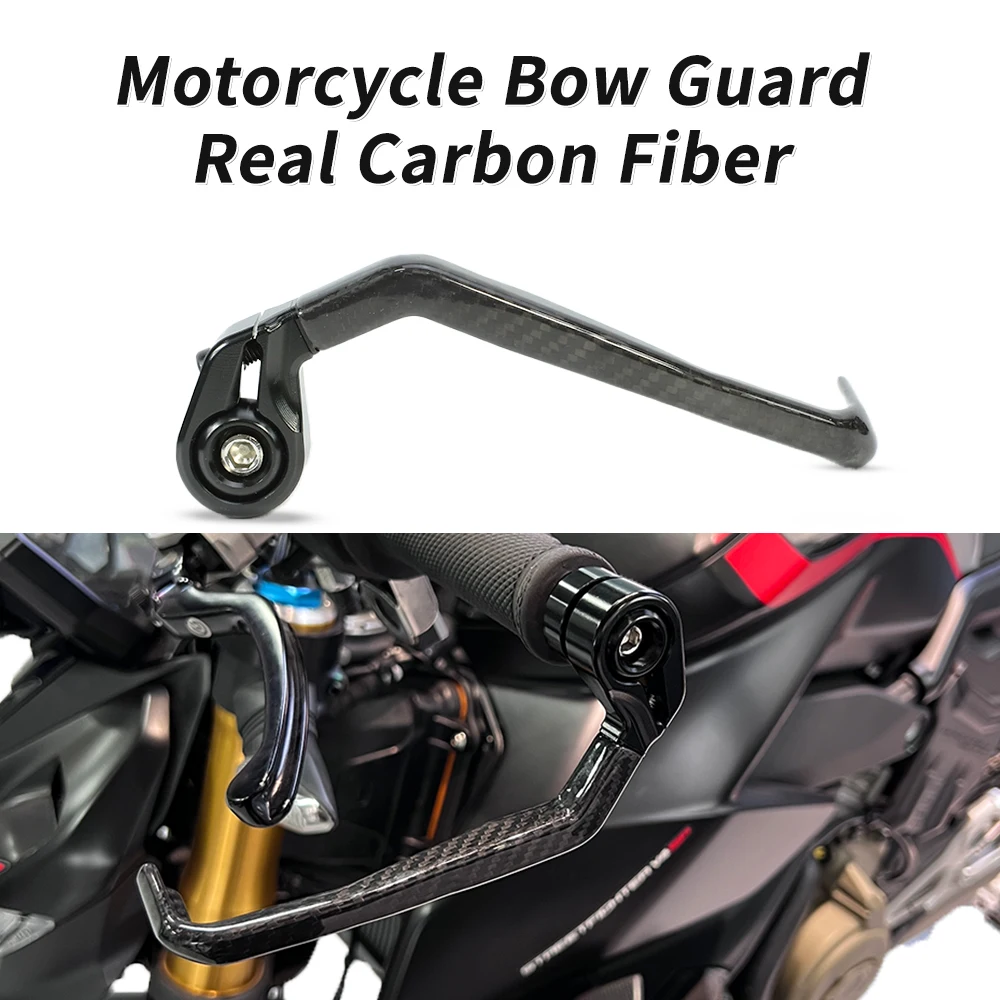 

For DUCATI Panigale SR PANIGALE V4 V4S V4R V4SP 2018 2019 2020 2021 2022 2023 Carbon Fiber Handlebar Brake Clutch Toggle Protect