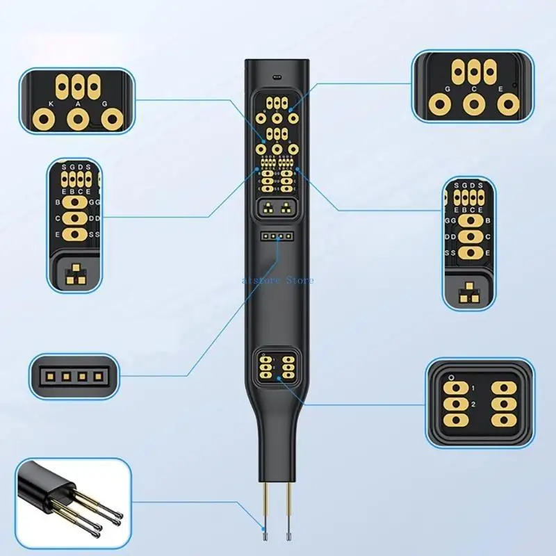 

H37D Optocoupler Tester Tool for Thyristor and Transistors with Intelligent Detection, Electronic Component Testing&Analysis