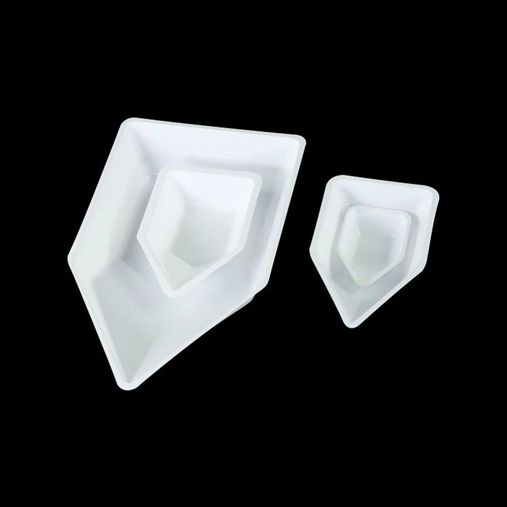 

10 Pcs Weigh Boats Medium Sample Dish Plastic Lab Equipment Stackable Anti Static Storage Tray for Balances