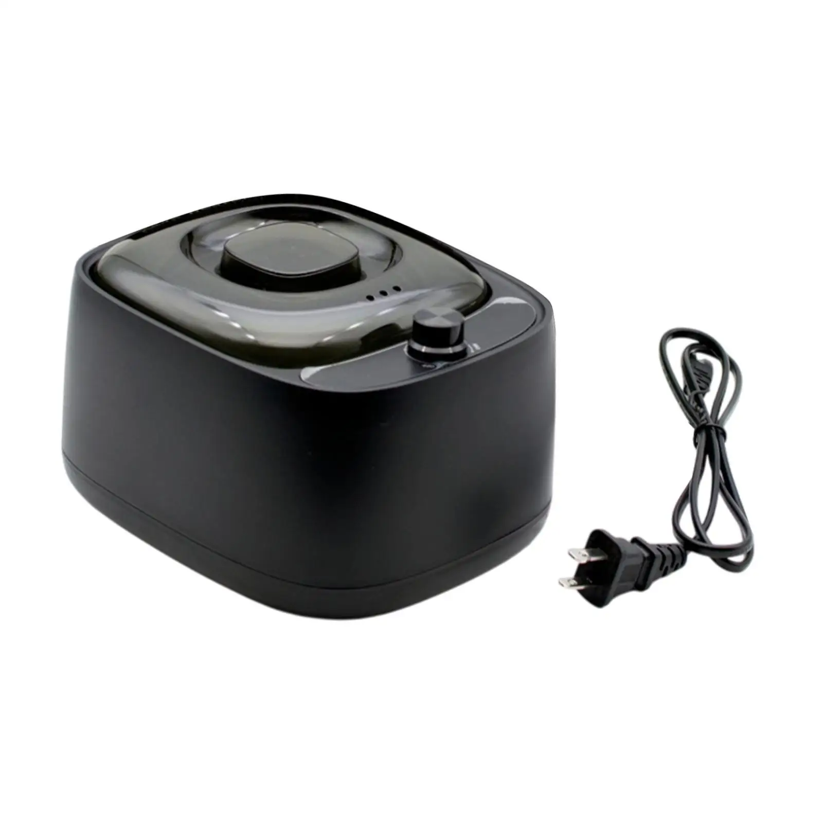 Chauffe-cire électrique professionnel pour hommes et femmes, Machine chauffante avec couvercle transparent, Pot chauffant