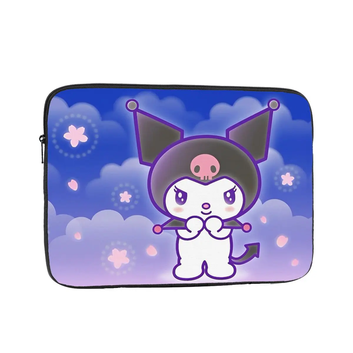 

Zipper Laptop Notebook Bag Case Cartoon Kuromi Tablet Liner Sleeve 12 13 15 17 Inch Shockproof Case Bag