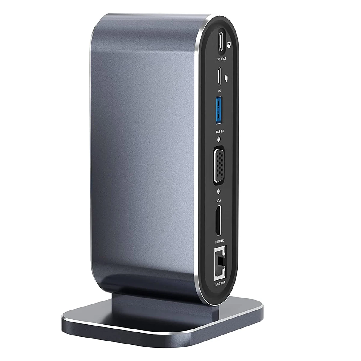

12-In-1 USB C Docking Station USB C Hub Dock Laptop Display Docking Station USB 3.0 Adapter For Windows Mac Computer-AEF7