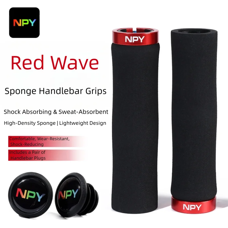 

NPY горные велосипеды, губка, чехол на руль велосипеда, мягкие амортизирующие ручки для горного велосипеда, манжеты, аксессуары для горного велосипеда