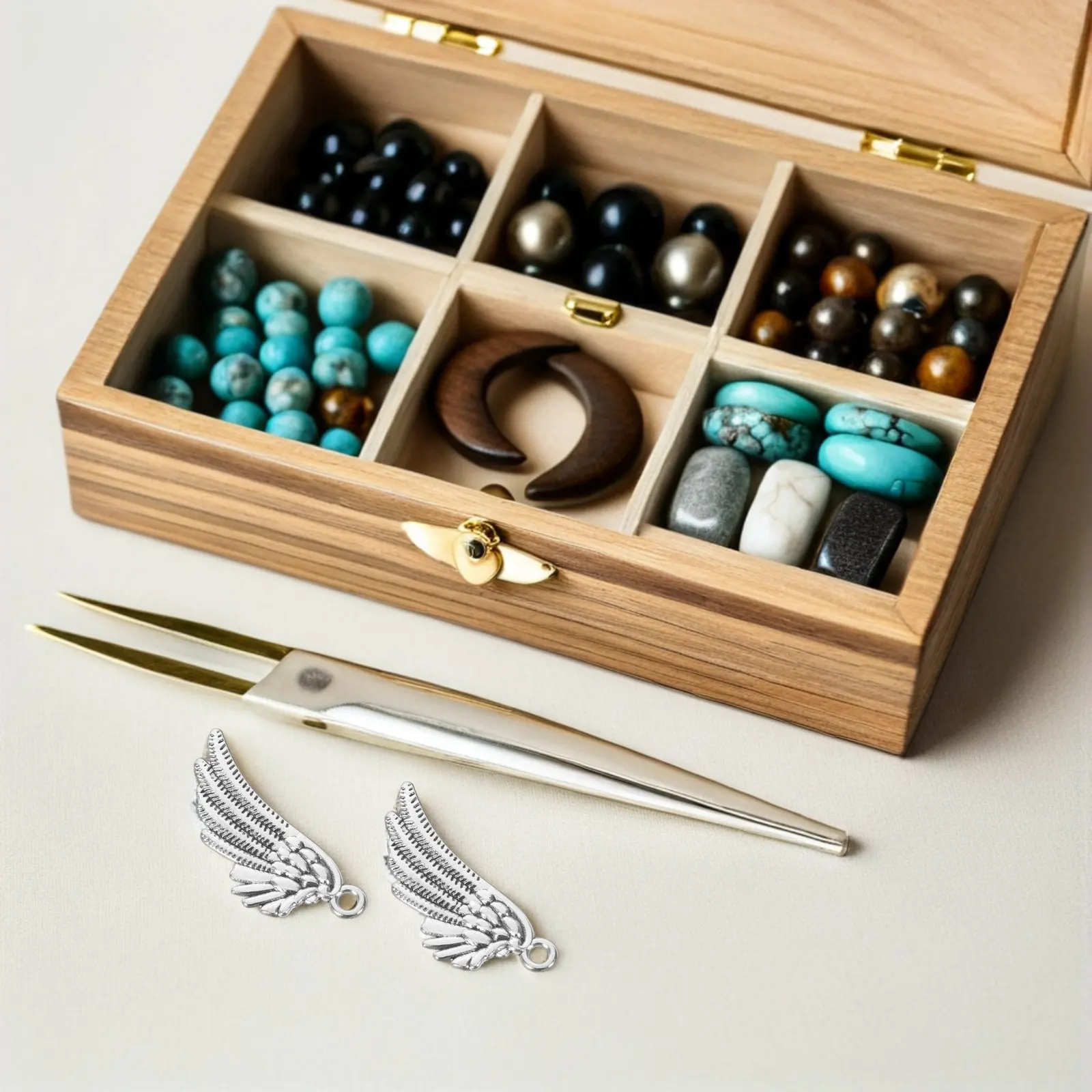 

100 шт. подвесок-шармов «Крылья ангела», двусторонние, миниатюрные, 11x29 мм, из сплава, серебристого цвета, для изготовления религиозных украшений, для ожерелий