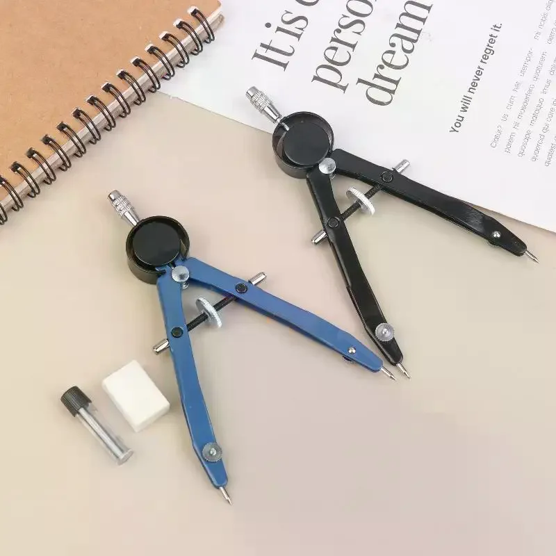 Multifunction Metal Precision Screw Compass Kit Engineering Drawing Tools Student Exam Drawing Stationery Supplies