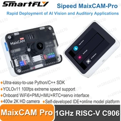 Sipeed MaixCAM-Pro RISC-V C906 AI Development Board NPU SG2002 Visual IDE Rapid Deployment of AI Vision and Auditory Application