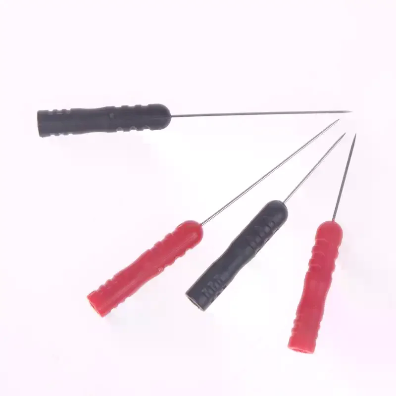 1 Pair Tester Tool T2003 Pen Extension Needle Tip Probe Tip Test Fine Tip 1000V/10A Bendable Probe Detachable Accessories