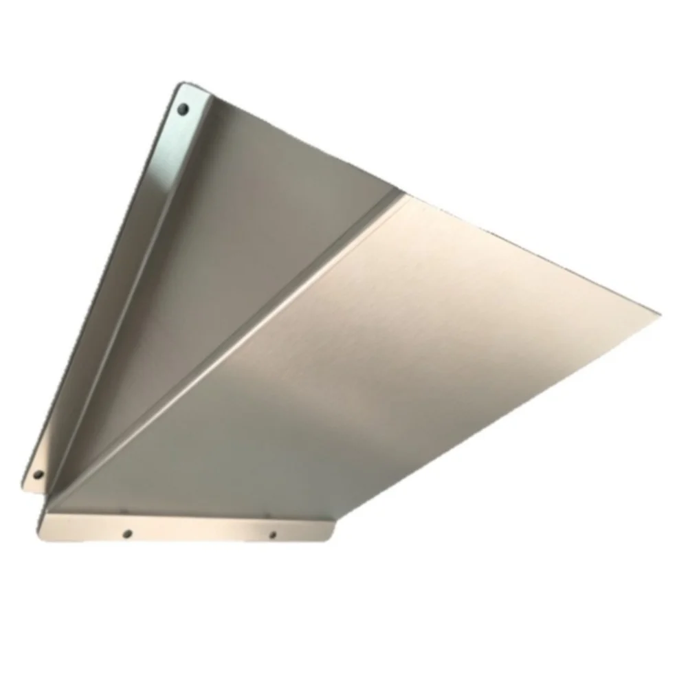 Stainless Steel Rain Cover For Exterior Wall For Exhaust Vent Cap Windproof Square Air Outlet For Kitchen Range Hood