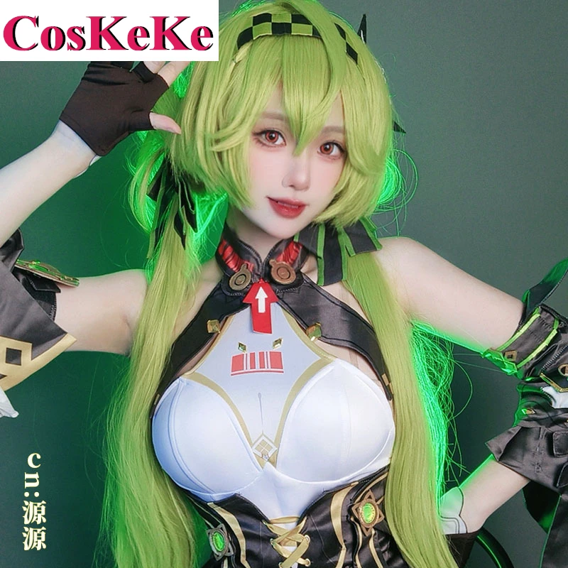 

CosKeKe Ai Hyperion Cosplay Anime Game Honkai Impact 3rd Costume Gorgrous Sweet Combat Dress Women Party Role Play Clothing