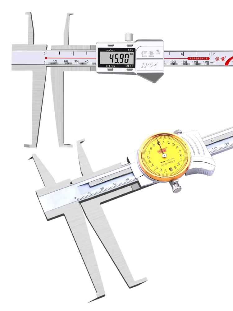 

9-300mm Double Internal Groove Digital Caliper Internal Groove Electronic Vernier Caliper Internal Hole Groove Diameter Caliper