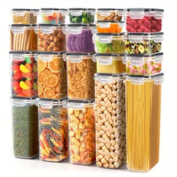 Food Grade Plastic Transparent Fresh-keeping Sealed Box, Storage and Sorting Container for Grains and Miscellaneous Grains