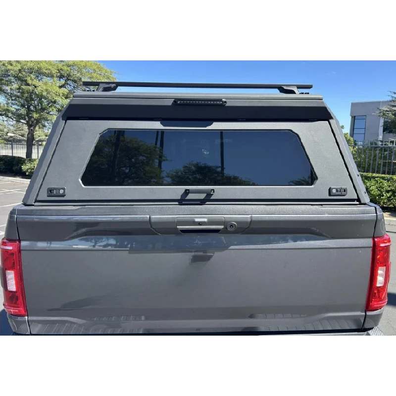 4X4 Pickup Canopy Hard Top | Aluminum Alloy Truck Topper For F150 / Hilux | Waterproof & Anti-Theft