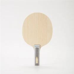 Stuor VIS-raqueta de Ping Pong profesional, hoja de tenis de mesa de fibra de carbono Azul de 7 capas, accesorios de tenis de mesa con logotipo dorado