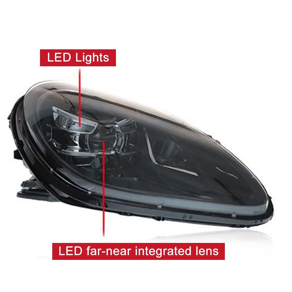 For Porsche Macan headlight 2014-2017 High Quality Car Full LED Headlight Assembly