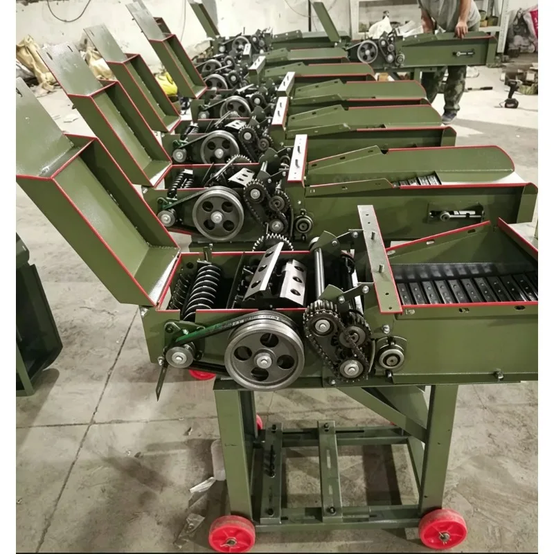 Hot Selling Chaff Cutter Machine Animal Feed Grain Grinding Grass Crusher Machine Maize Cutting Grass Chopper Machine for Sheep