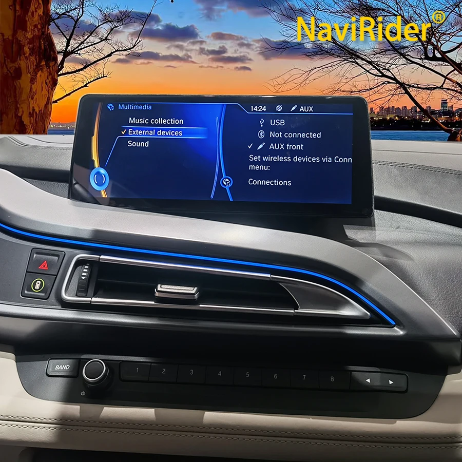 

Для BMW I8 I12 2014-2020 Android 14 сенсорный экран авто стерео автомобильный радиоприемник Carplay GPS навигация мультимедийный видеоплеер головное устройство