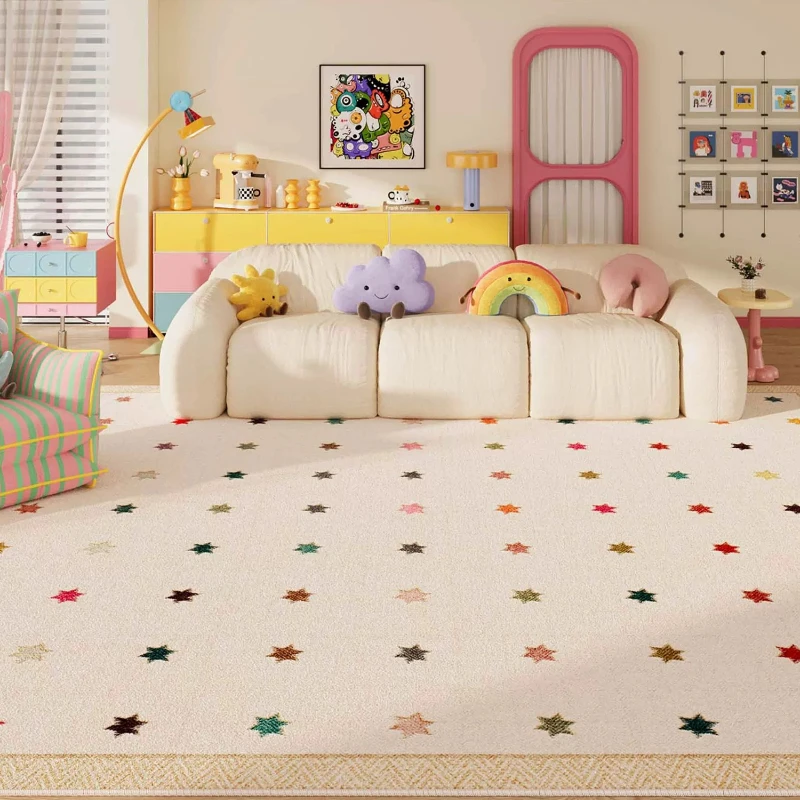 Tapis style crème pour salon, - Home Decor Dopamine avis et prix