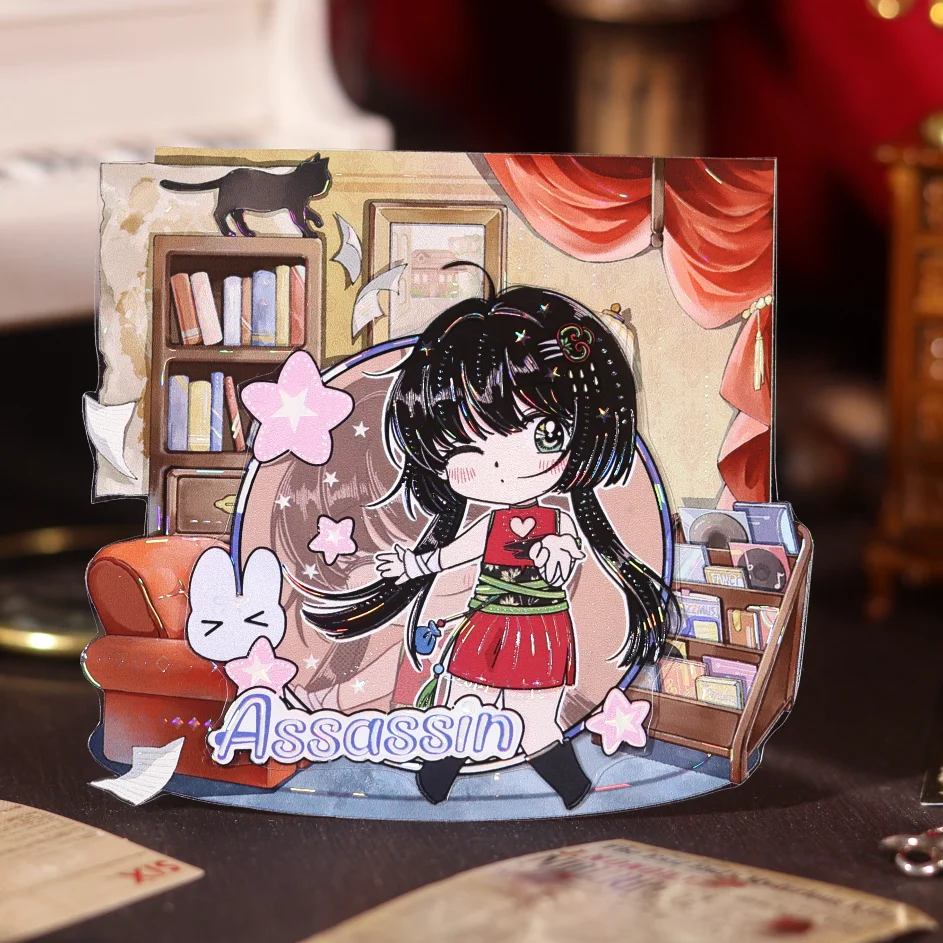 Just dawn messenger cute manga wind girls phone case decor DIYjournal material washi pet tape 1 loop