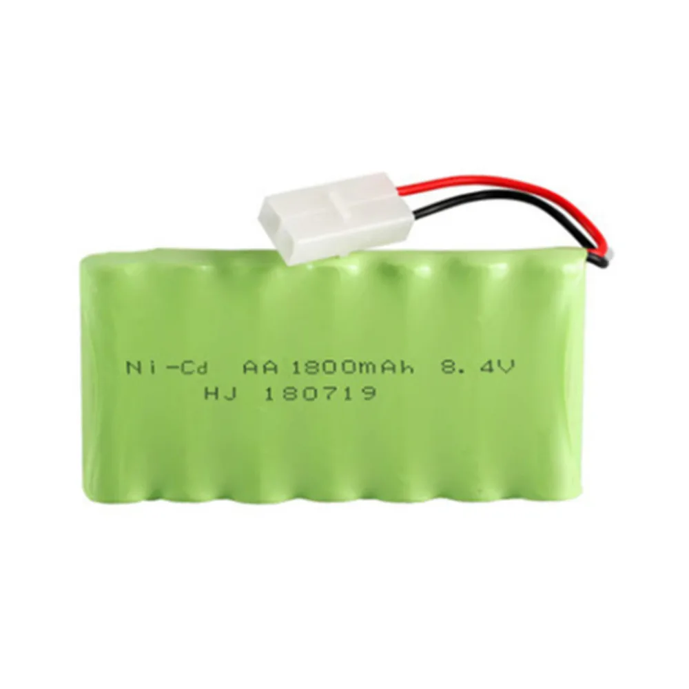 8.4V 700/1400/2400/2800mAh/3000mah Ni-MH Ni-CD battery For Rc Car Tanks Trains Robot Boat Gun Toys AA 8.4v Rechargeable Battery