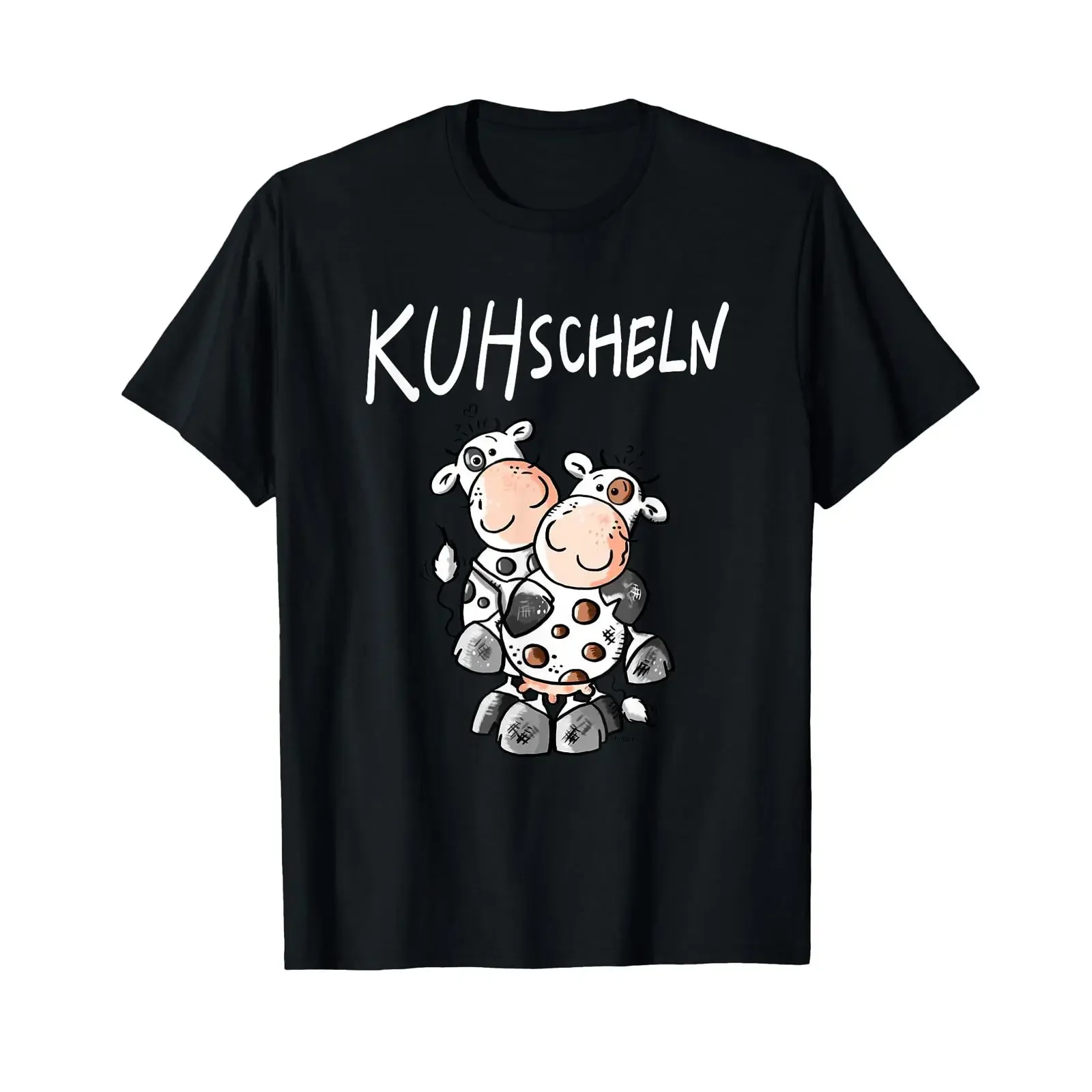 Cows T Shirt I Word Game Fun Cow Animal Motif vintage Washed Comfortable graphic Breathable fashion streetwear Slightly