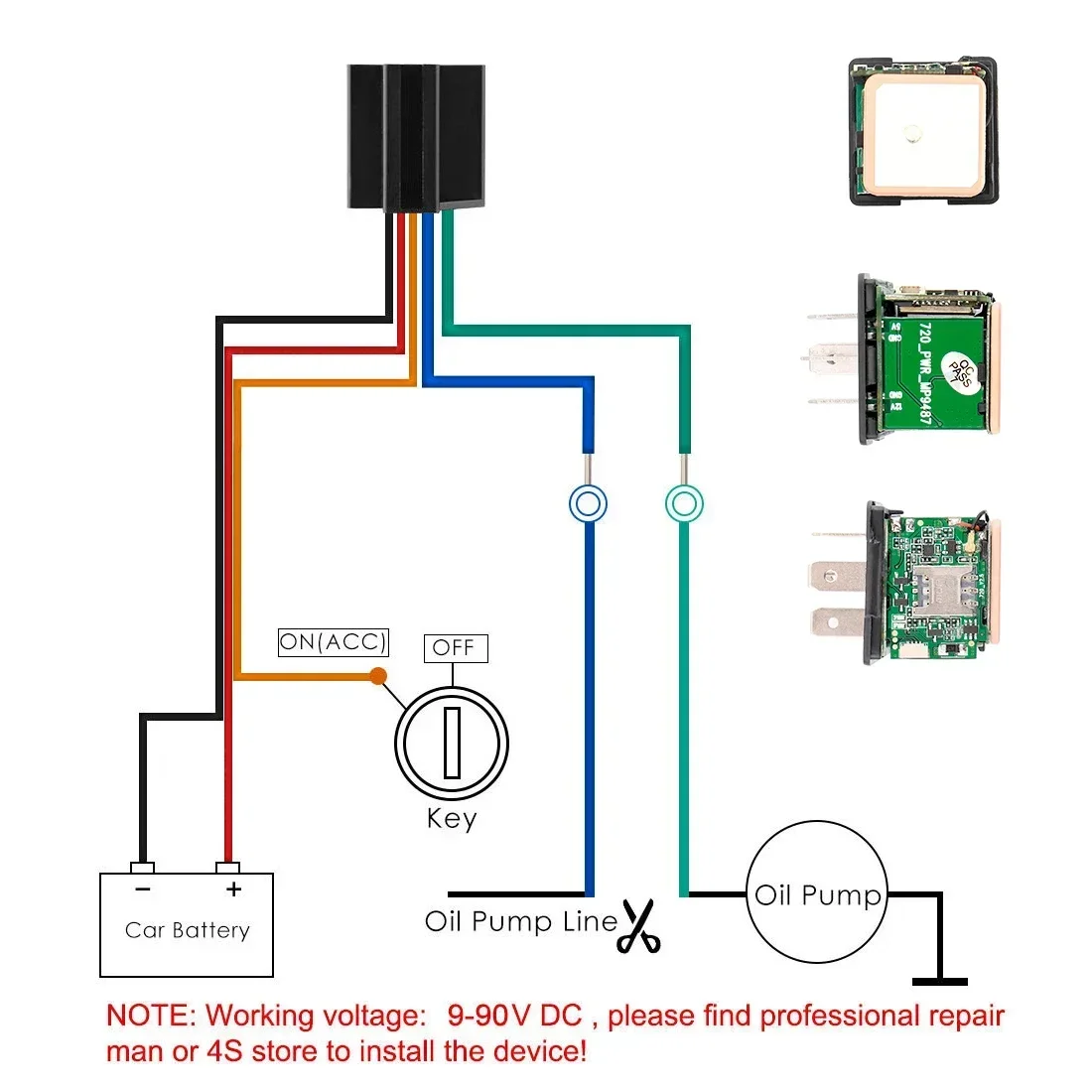 Rastreador MiCODUS MV730 ACC Detection Engine Cut Off Real Time Vehicle Tracking Device Relay Gps Car Tracker With SIM Card