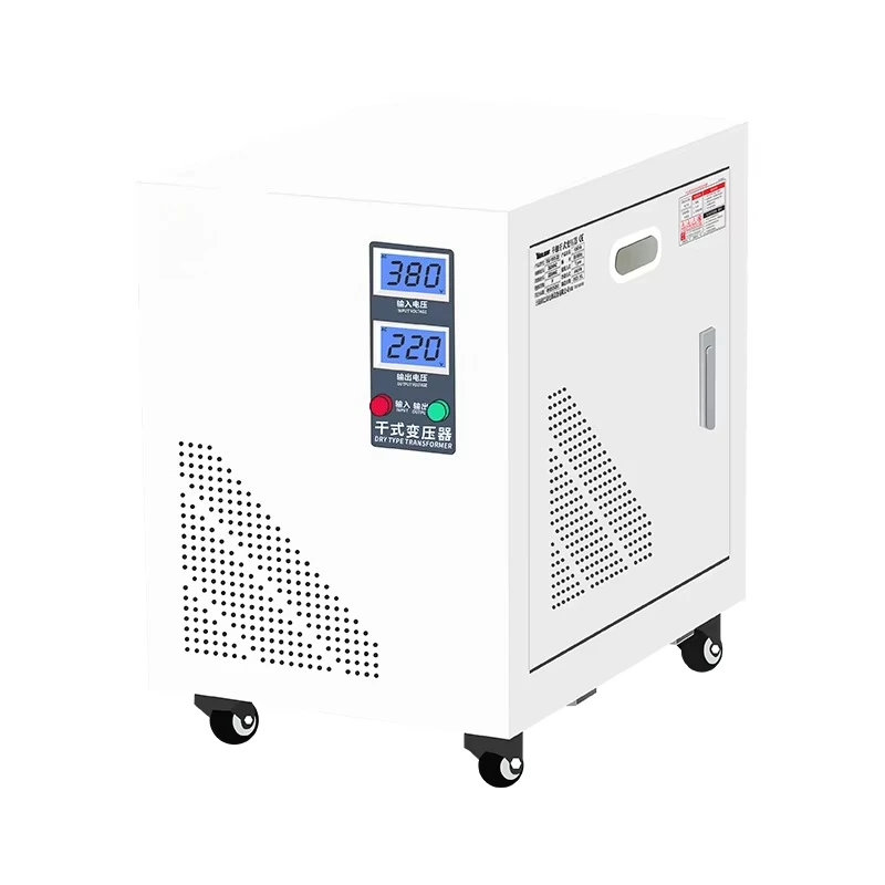 Three Phase Low Voltage Transformer 10KVA-30KW Customized 440V To 380V Step Up Step Down Voltage Conversion Stable