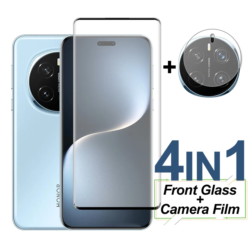 Full Cover Tempered Glass For Honor Magic7 Pro Glass Screen Protector Protective Phone Camera Lens Film For Honor Magic 7 Pro