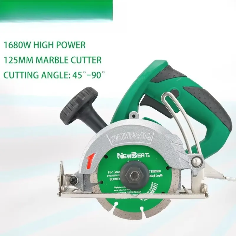 Metal Saw Blade Electric Marble Cutting Machine Portable Power Tool For Multiple Natural Stone Cutting Large Projects