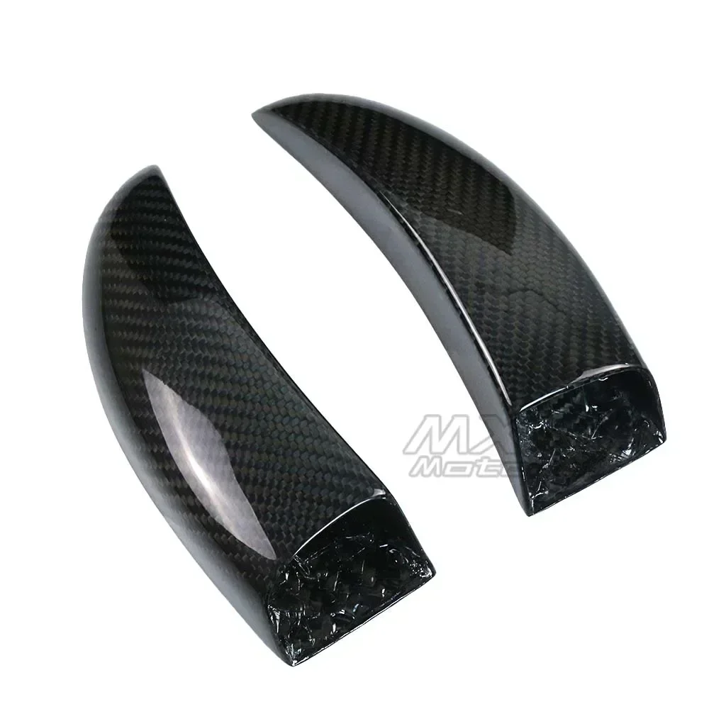 V4 2022 Motorcycle Brake Disk Cooler Air Duct For DUCATI Panigale V4S V4R V2 Streetfighter Carbon Fiber Front Caliper Radiator image 3